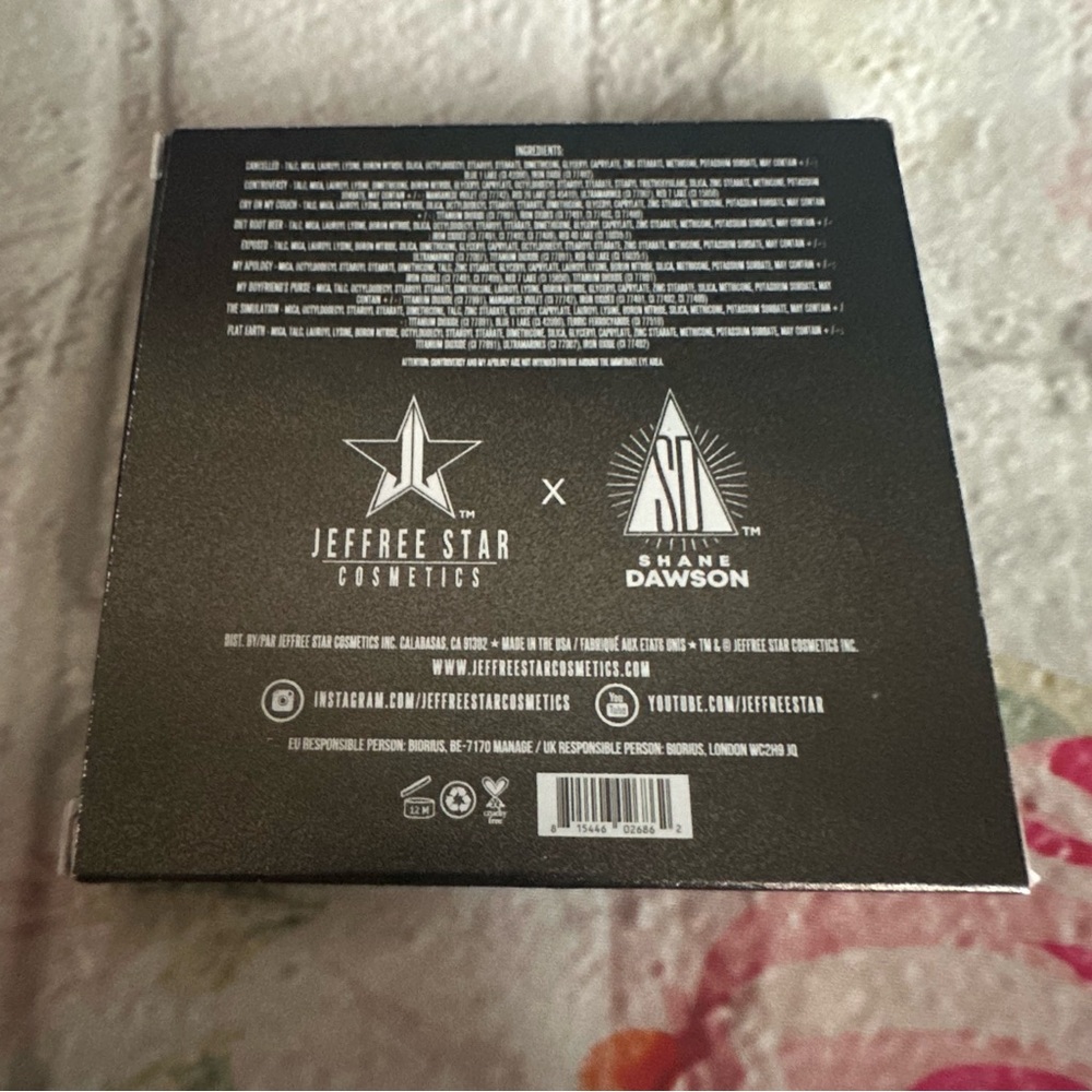 Jeffree Star Mini Controversy Palette - Picture 2 of 4